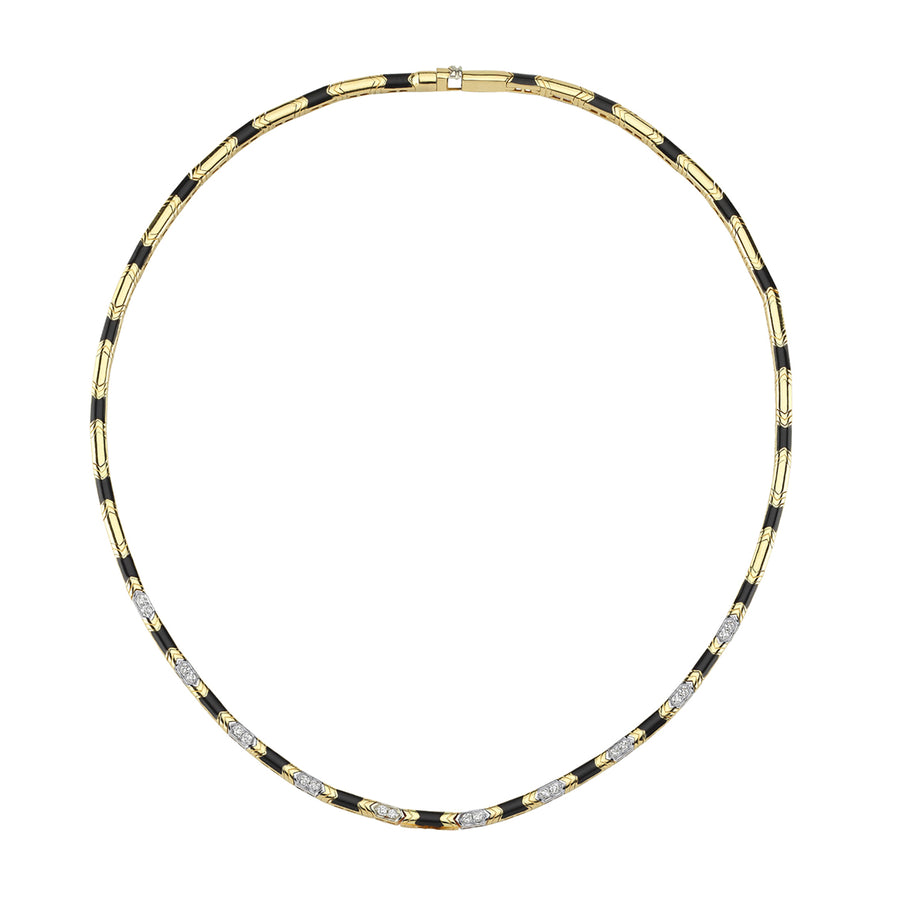 Melis Goral Diamond Reflection Necklace - Necklaces - Broken English Jewelry