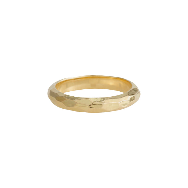 Nancy Newberg Hammered Band - Rings - Broken English Jewelry