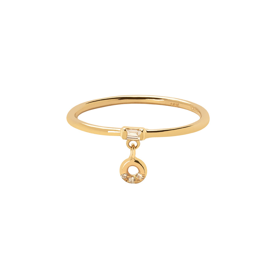 Xiao Wang Gravity Gold Circle Ring - Broken English Jewelry