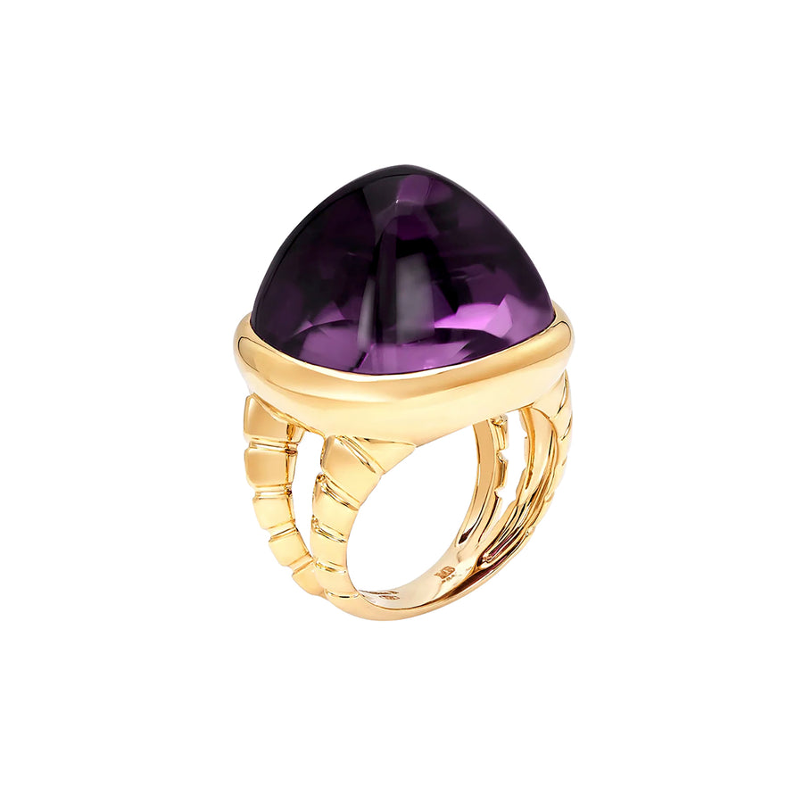 Marina B Tigella Ring - Amethyst - Rings - Broken English Jewelry
