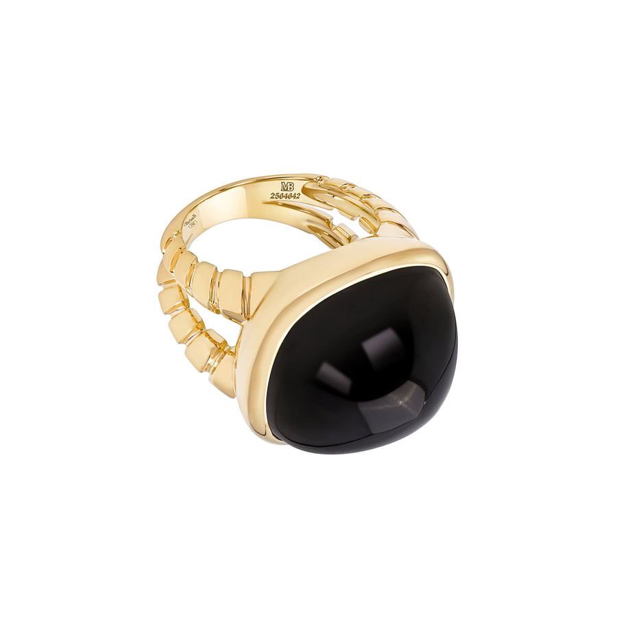 Marina B Tigella Ring - Black Spinel - Rings - Broken English Jewelry