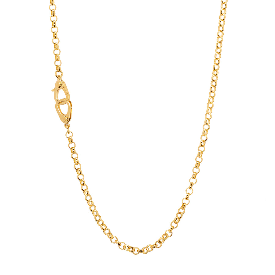 Foundrae Sister Hook Medium Belcher Necklace - 36" - Broken English Jewelry