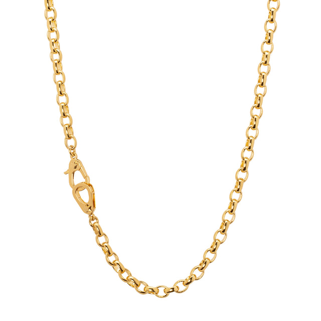 Foundrae Sister Hook Heavy Belcher Necklace - 16" - Broken English Jewelry