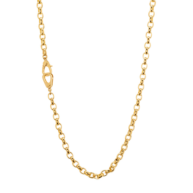 Foundrae Sister Hook Heavy Belcher Necklace - 36" - Broken English Jewelry