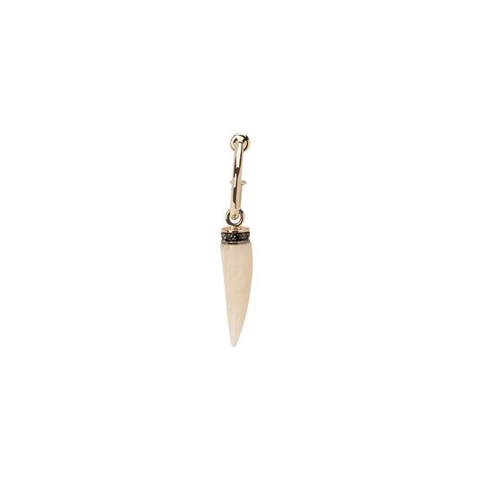 Horn Earring - Black Diamond - Main Img