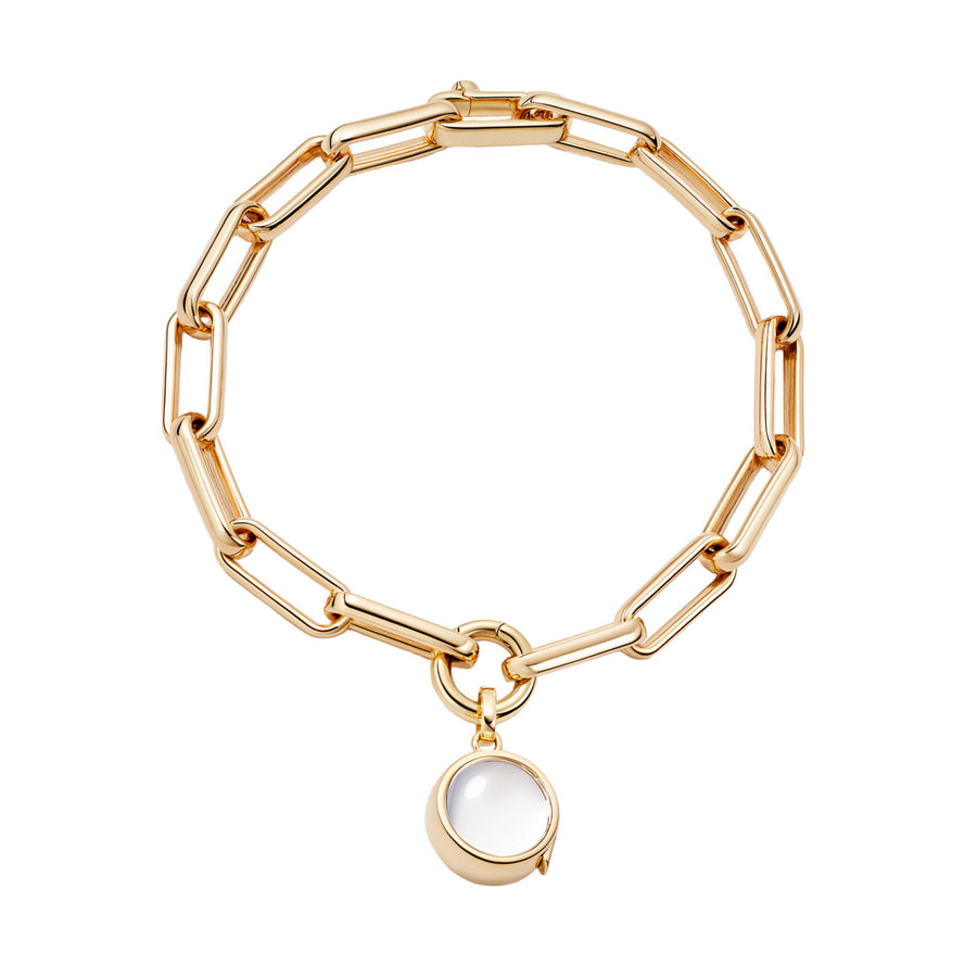 Loquet Round Locket Bracelet - Bracelets - Broken English Jewelry