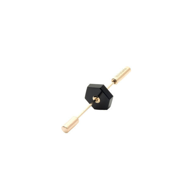 Hirotaka Short Spear Earring - Onyx - Broken English Jewelry