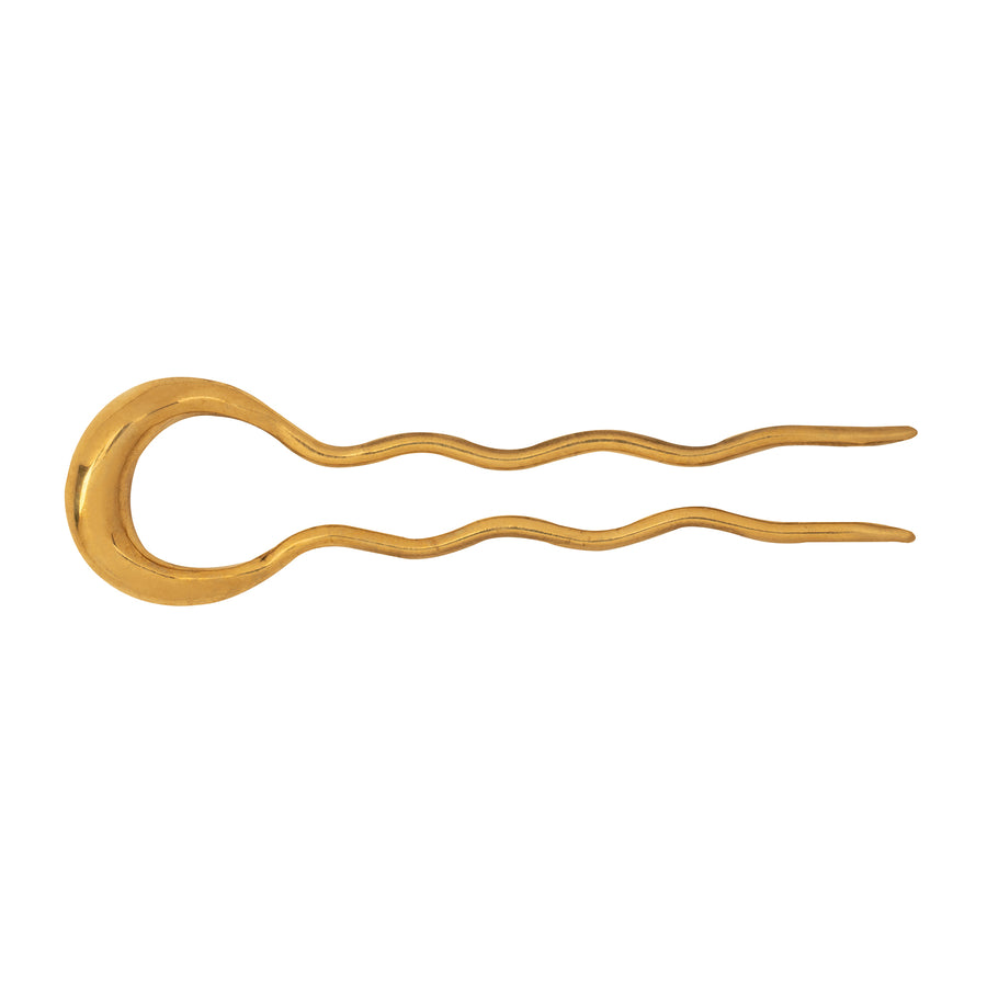 Ariana Boussard-Reifel Hair Pin - Brass - Accessories - Broken English Jewelry
