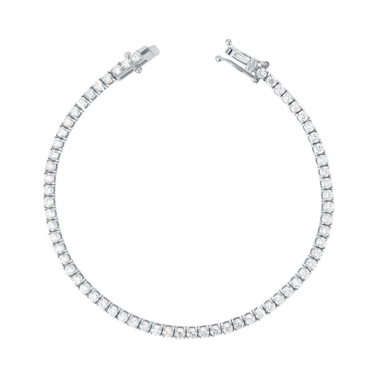 Tennis Bracelet - White Gold - Main Img