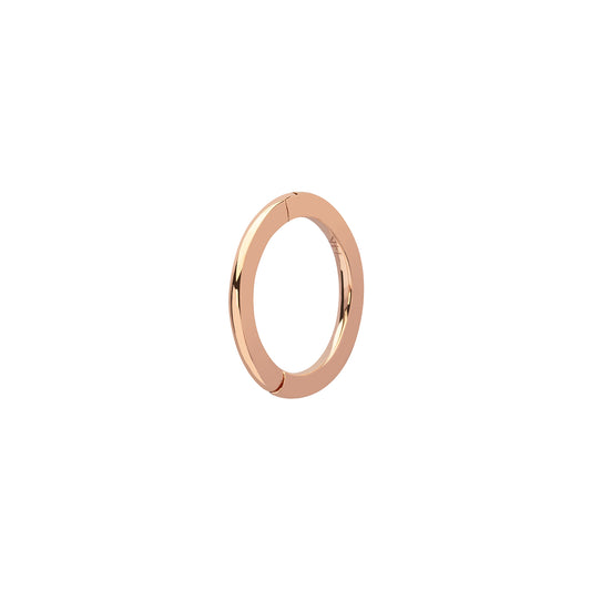 Solid Round Huggie 6.5mm - Rose Gold - Main Img