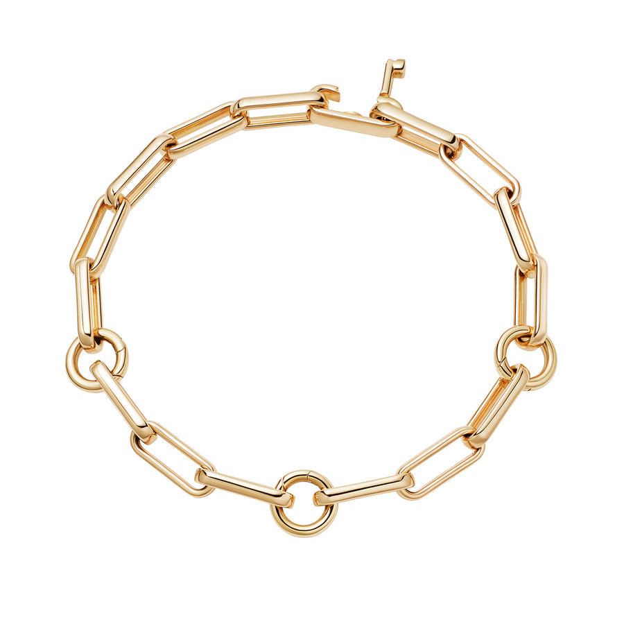 Loquet Tri Link Bracelet - Bracelets - Broken English Jewelry