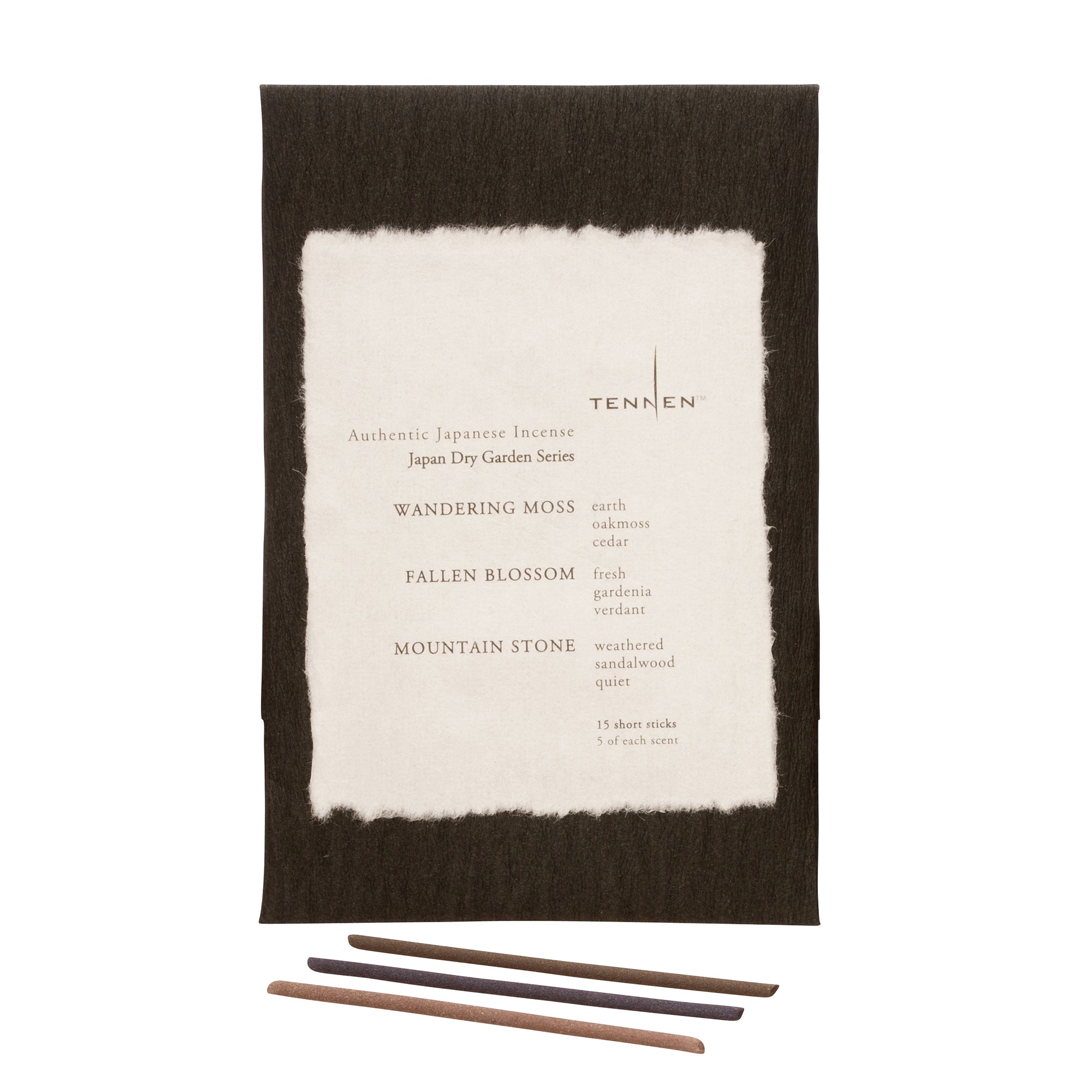 Tennen Japan Dry Garden Mixed Incense Pack - Broken English Jewelry