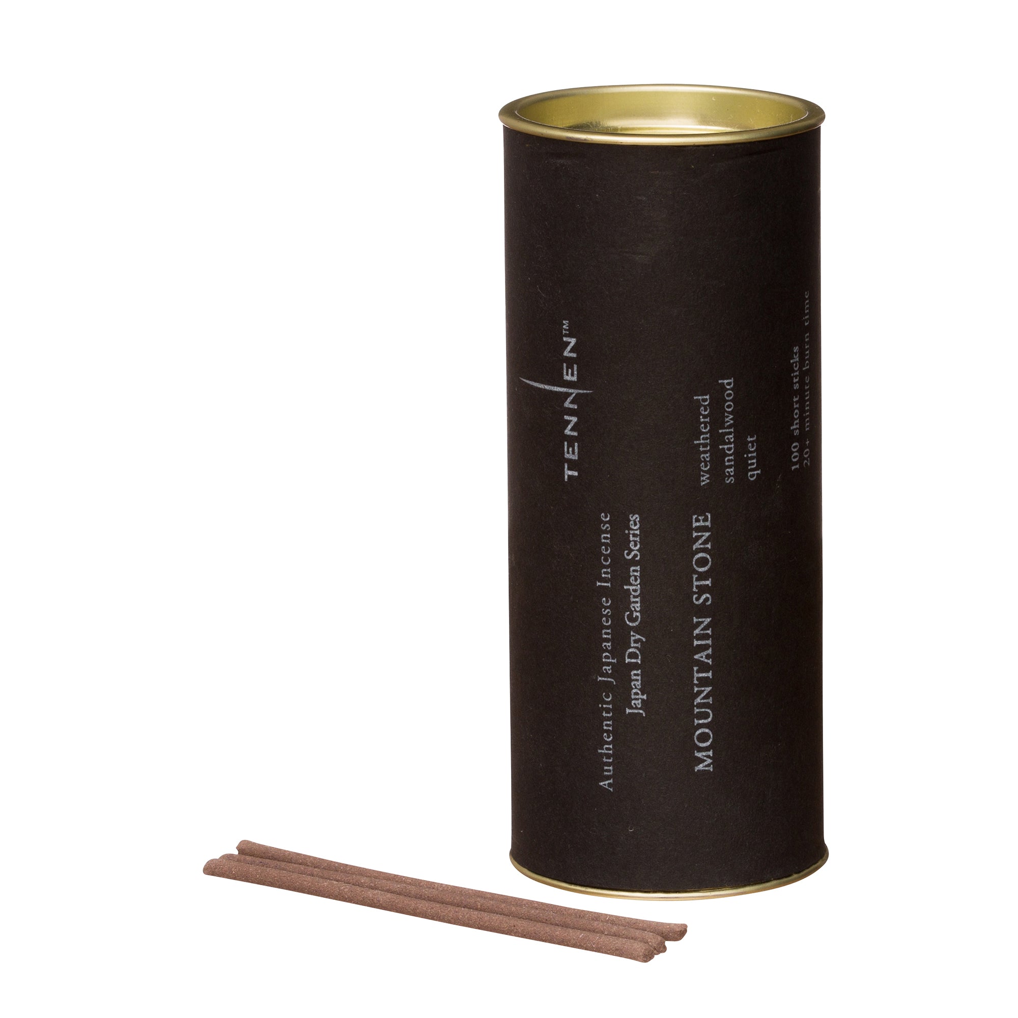 Tennen Mountain Stone Incense Tube - Broken English Jewelry