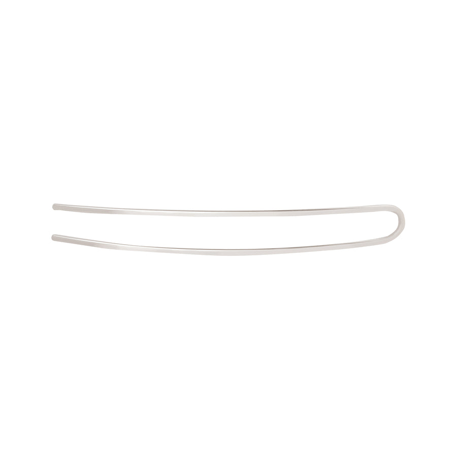 Trouver Hair Pin - White Gold - Broken English Jewelry