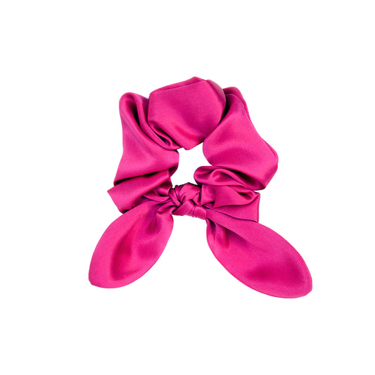 Fucshia Hair Scrunchie - Main Img