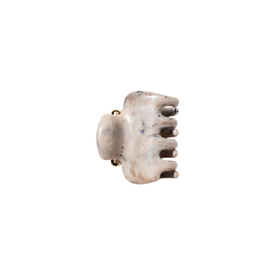UNDO 1.5" Claw Clip - Grey Marble - Accessories - Broken English Jewelry