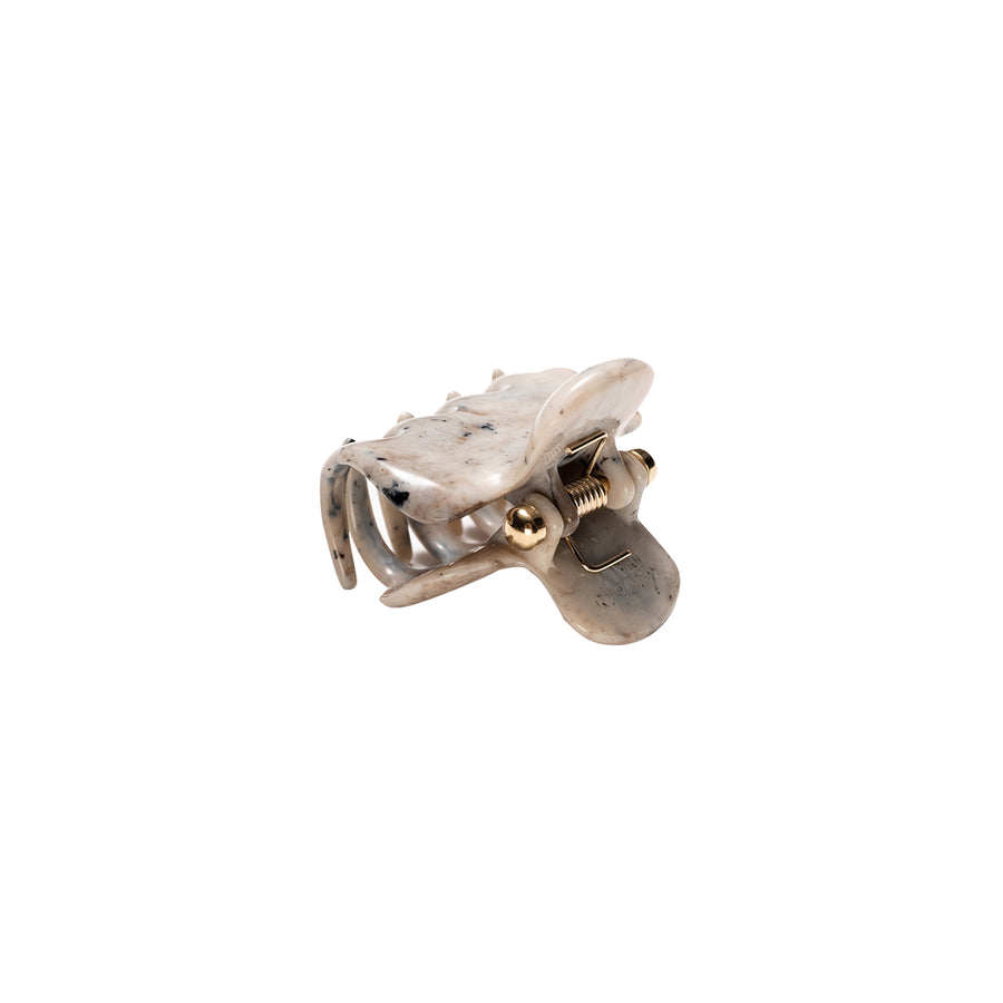 UNDO 1.5" Claw Clip - Grey Marble - Accessories - Broken English Jewelry