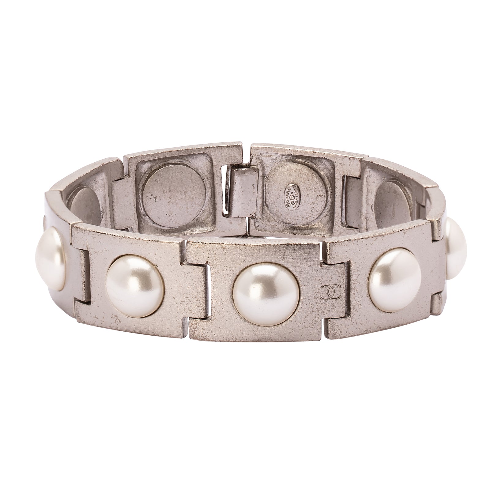 Chanel Pearl Link Bracelet