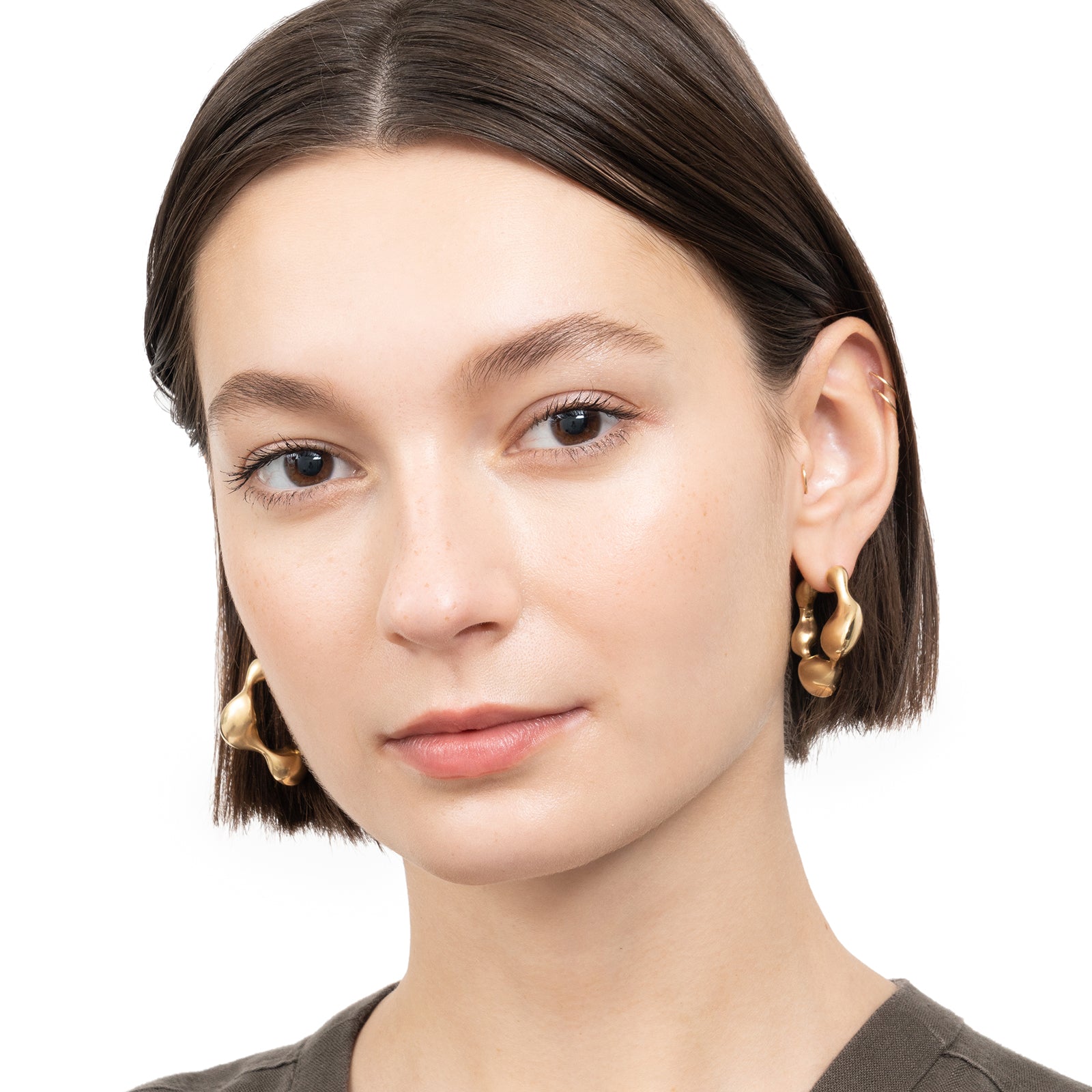 VRAM Cayrn Hoops - Earrings - Broken English Jewelry