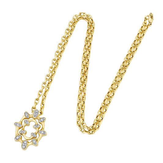 Chrona Diamond Pendant Necklace