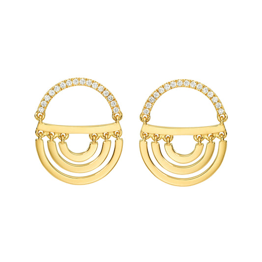 Twin Drop Earrings - Main Img