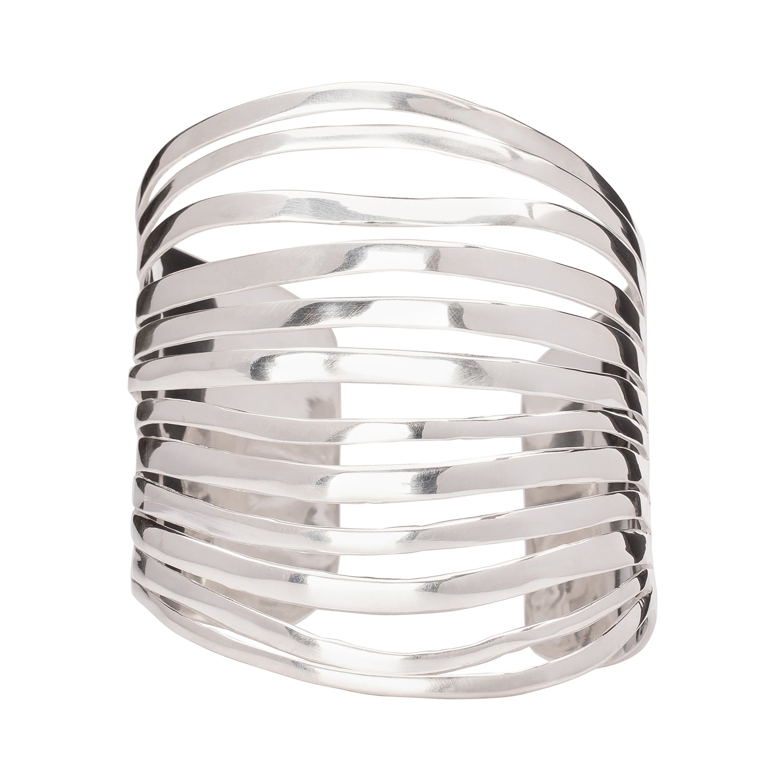 Ariana Boussard-Reifel Koba Cuff - Silver - Broken English Jewelry