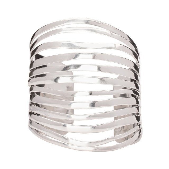 Ariana Boussard-Reifel Koba Cuff - Silver - Broken English Jewelry