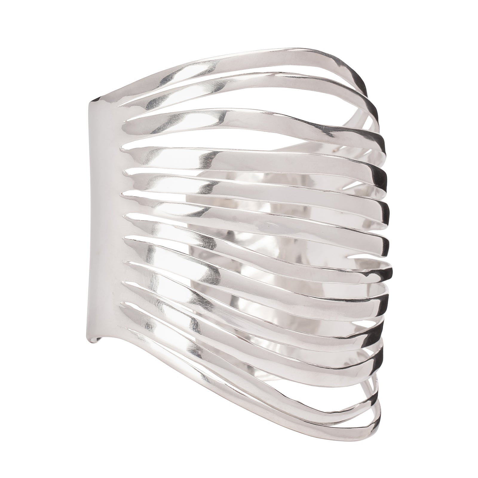 Ariana Boussard-Reifel Koba Cuff - Silver - Broken English Jewelry