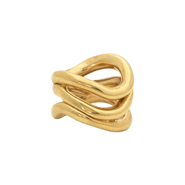Ariana Boussard-Reifel Shishi Ring - Brass - Broken English Jewelry