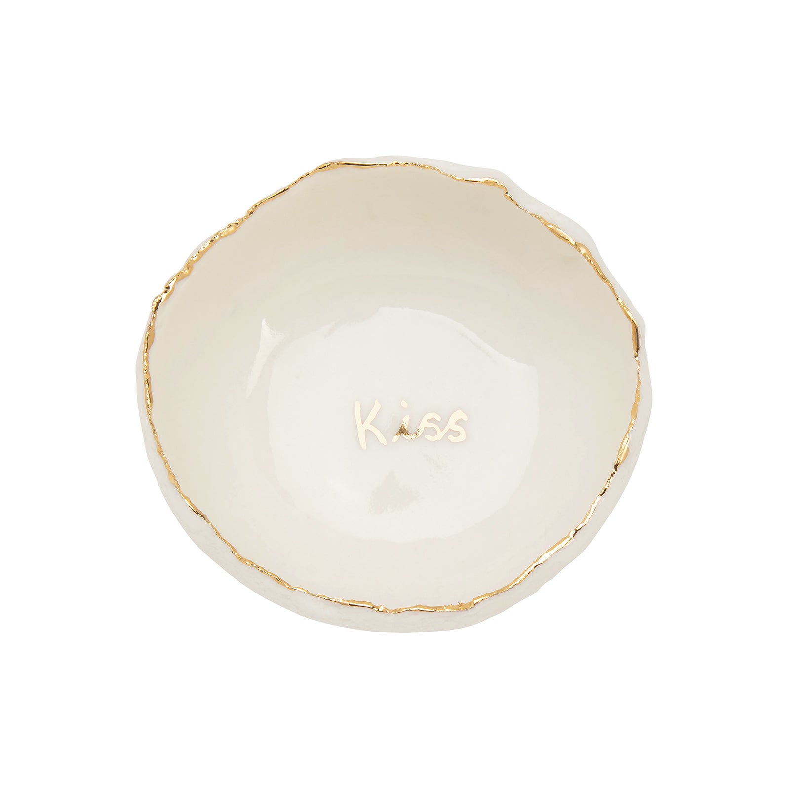 Loquet BE x Loquet x Heidi Bishop Ceramic Dish - "Kiss" - Home & Decor - Broken English Jewelry