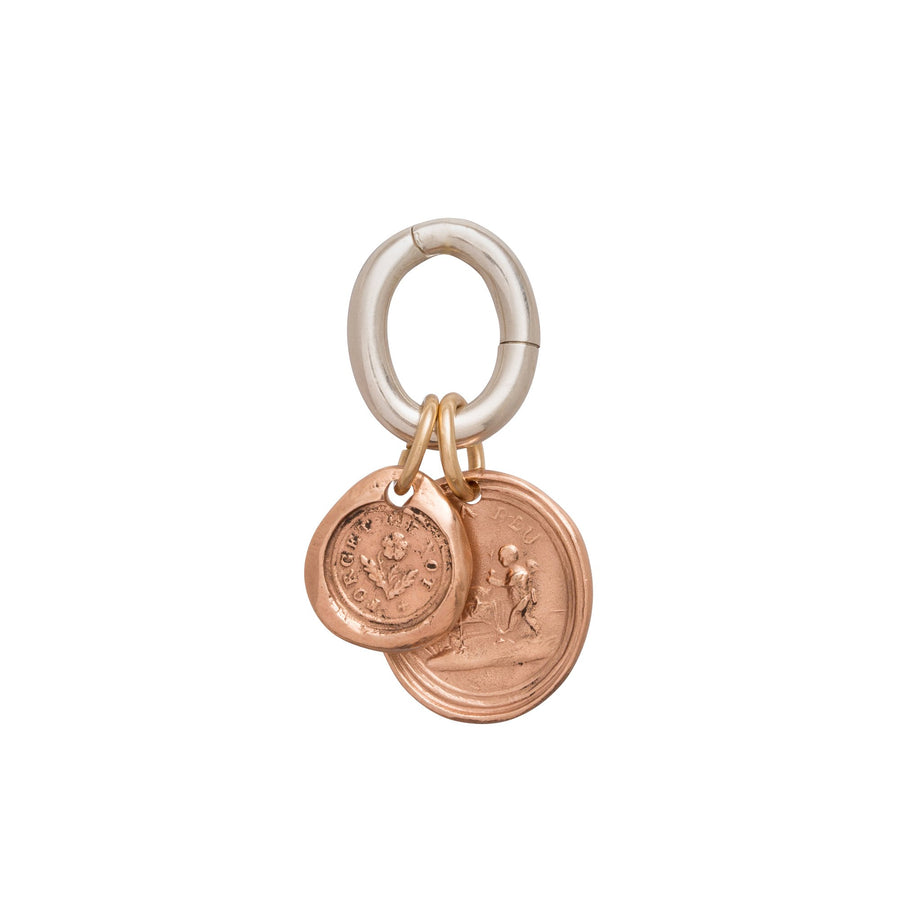 James Colarusso Peu a Peu Pendant - Rose Gold - Charms & Pendants - Broken English Jewelry