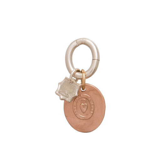 Vous Etes La Cle Pendant - Rose Gold