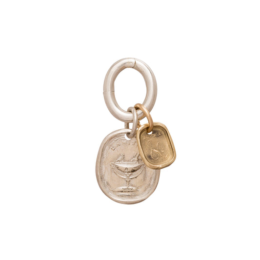 Sterling Silver Charm Ring