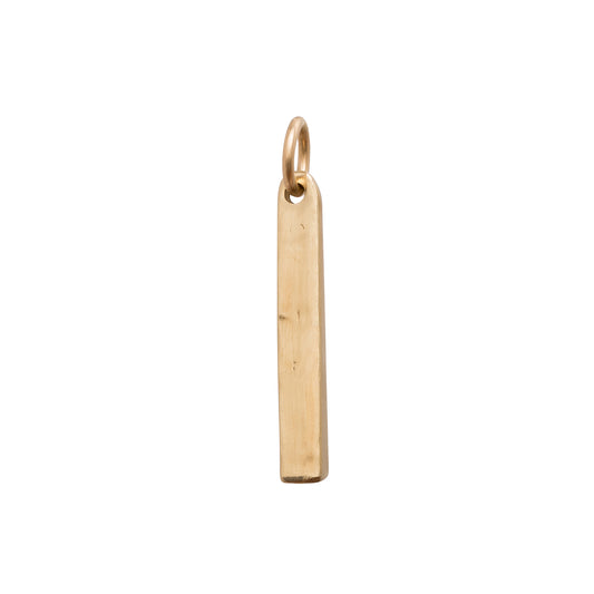 Large Bar Pendant - Yellow Gold - Main Img